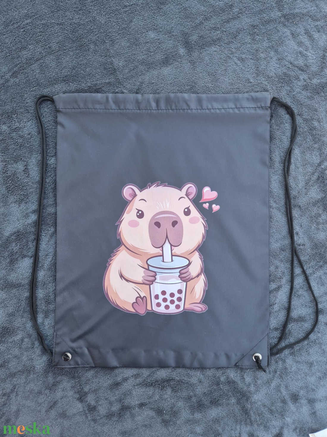 Capybara-s tornazsák,hátizsák rendelhető - táska & tok - hátizsák - tornazsák, gymbag - Meska.hu Capybara-s tornazsák,hátizsák rendelhető - táska & tok - hátizsák - tornazsák, gymbag - Meska.hu