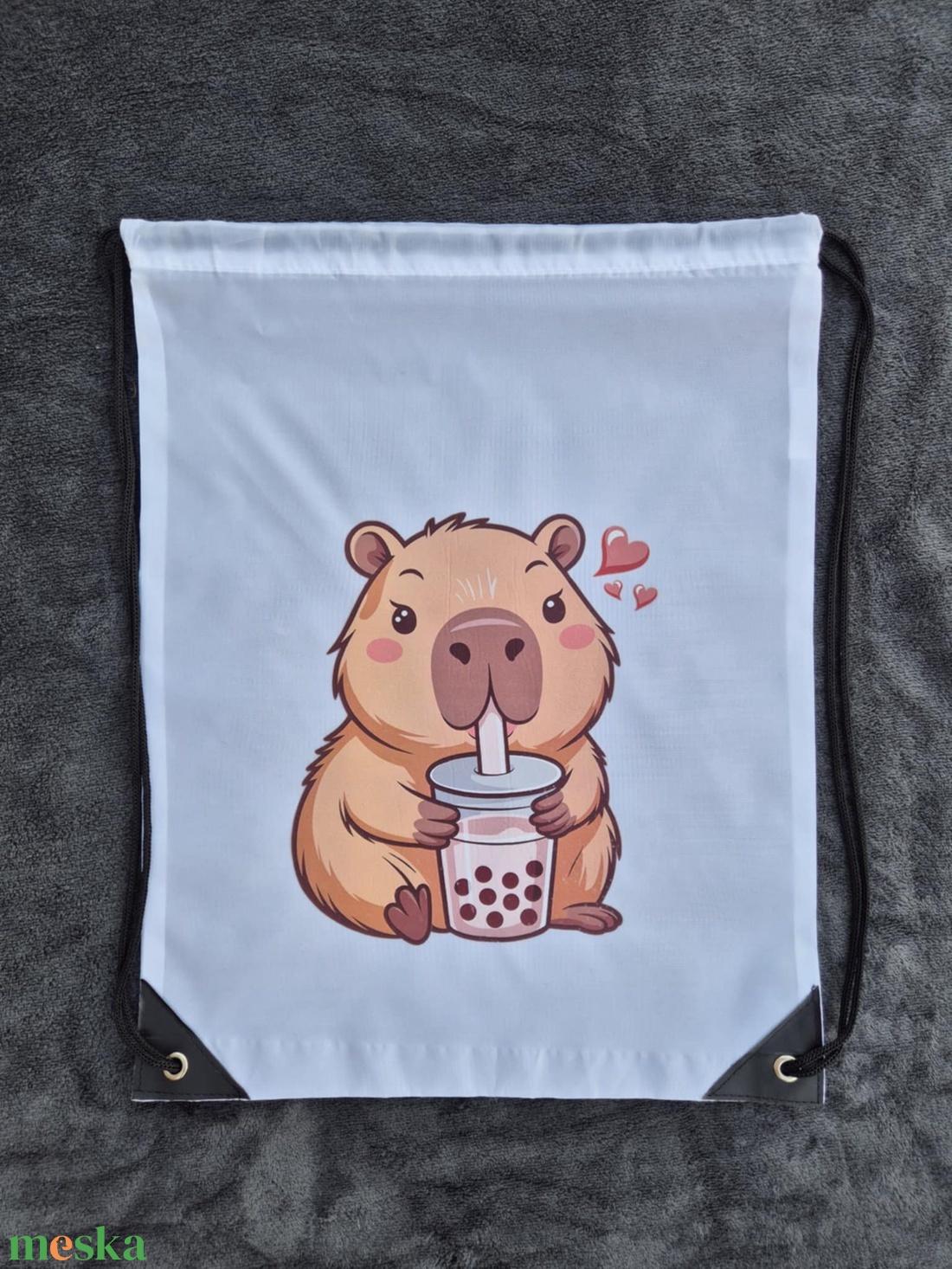 Capybara-s tornazsák,hátizsák rendelhető - táska & tok - hátizsák - tornazsák, gymbag - Meska.hu Capybara-s tornazsák,hátizsák rendelhető - táska & tok - hátizsák - tornazsák, gymbag - Meska.hu