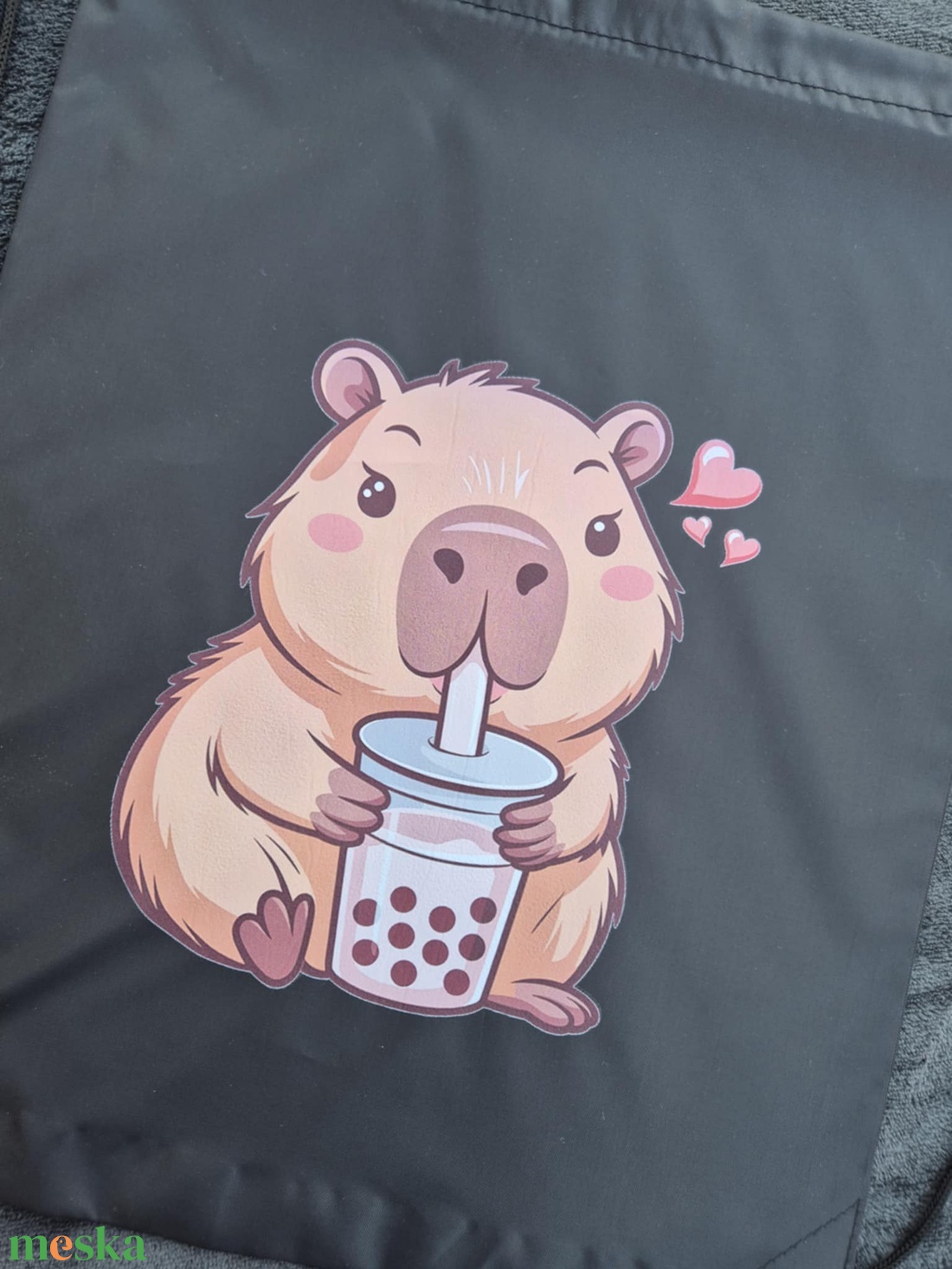 Capybara-s tornazsák,hátizsák rendelhető - táska & tok - hátizsák - tornazsák, gymbag - Meska.hu Capybara-s tornazsák,hátizsák rendelhető - táska & tok - hátizsák - tornazsák, gymbag - Meska.hu