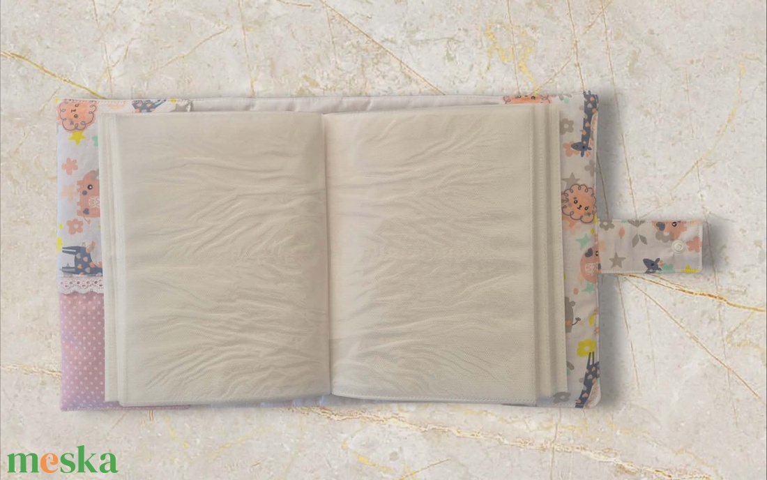 Fotóalbum,egyedi névvel,borítóval - baba - mama - babaemlékek - baba fotóalbum - Meska.hu