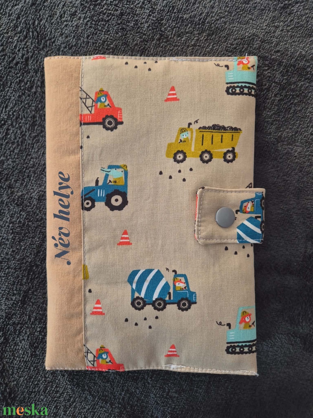 Egészségügyi kiskönyv borító rendelhető névvel - baba - mama - babaemlékek - egészségügyi kiskönyv borító - Meska.hu