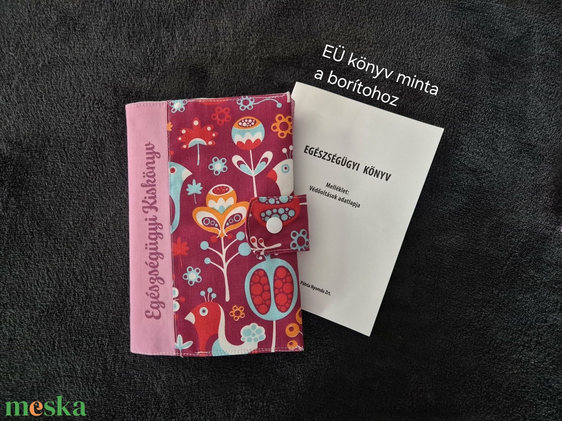 Egészségügyi Kiskönyv Borító - baba - mama - babaemlékek - egészségügyi kiskönyv borító - Meska.hu