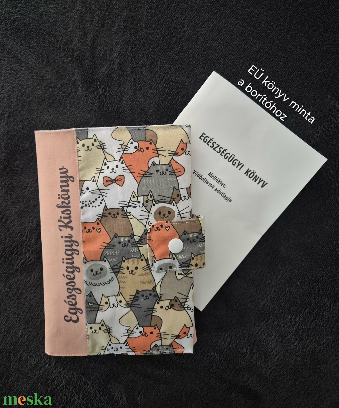 EÜ-kiskönyv borító - baba - mama - babaemlékek - egészségügyi kiskönyv borító - Meska.hu