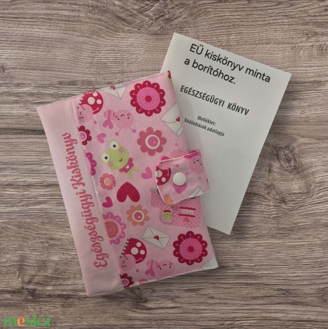 EÜ-kiskönyv borító - baba - mama - babaemlékek - egészségügyi kiskönyv borító - Meska.hu
