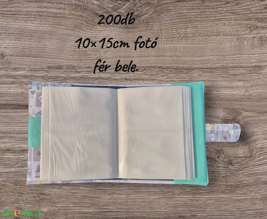 Fotóalbum egyedi borítóval - baba - mama - babaemlékek - baba fotóalbum - Meska.hu