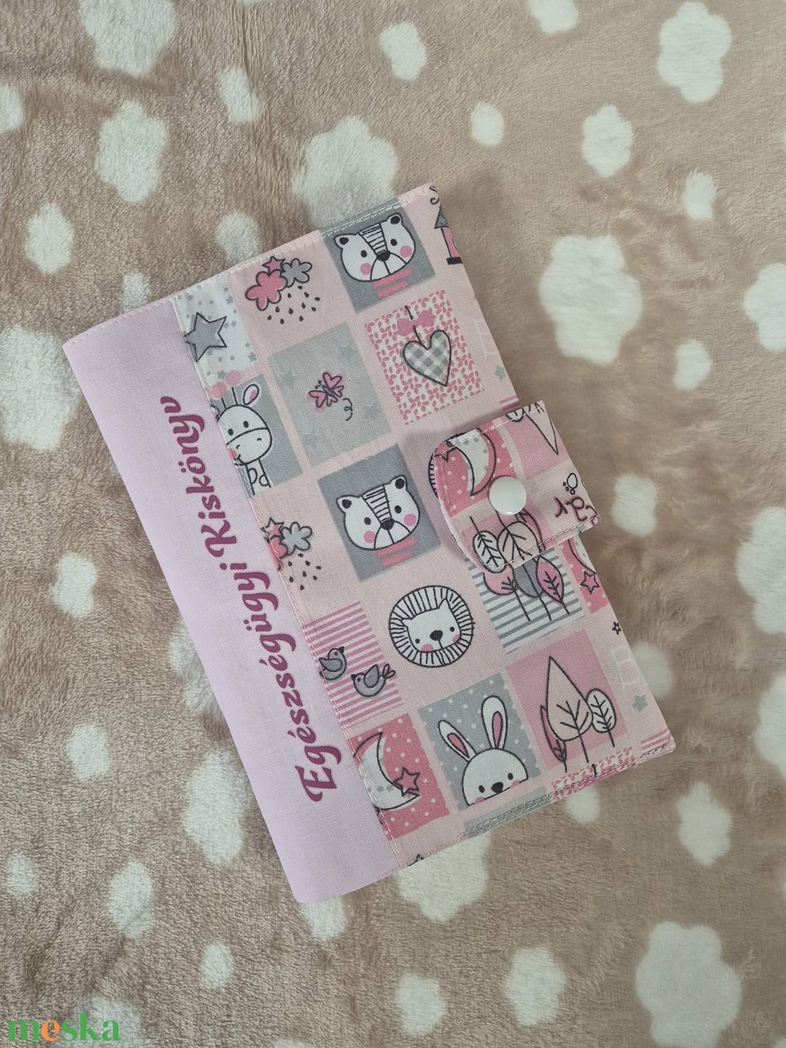 Egészségügyi kiskönyv Borító - baba - mama - babaemlékek - egészségügyi kiskönyv borító - Meska.hu