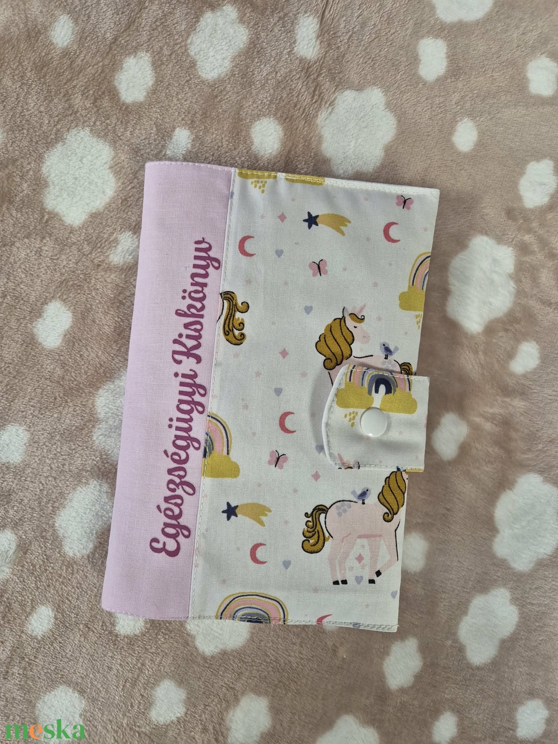 Egészségügyi kiskönyv Borító - baba - mama - babaemlékek - egészségügyi kiskönyv borító - Meska.hu