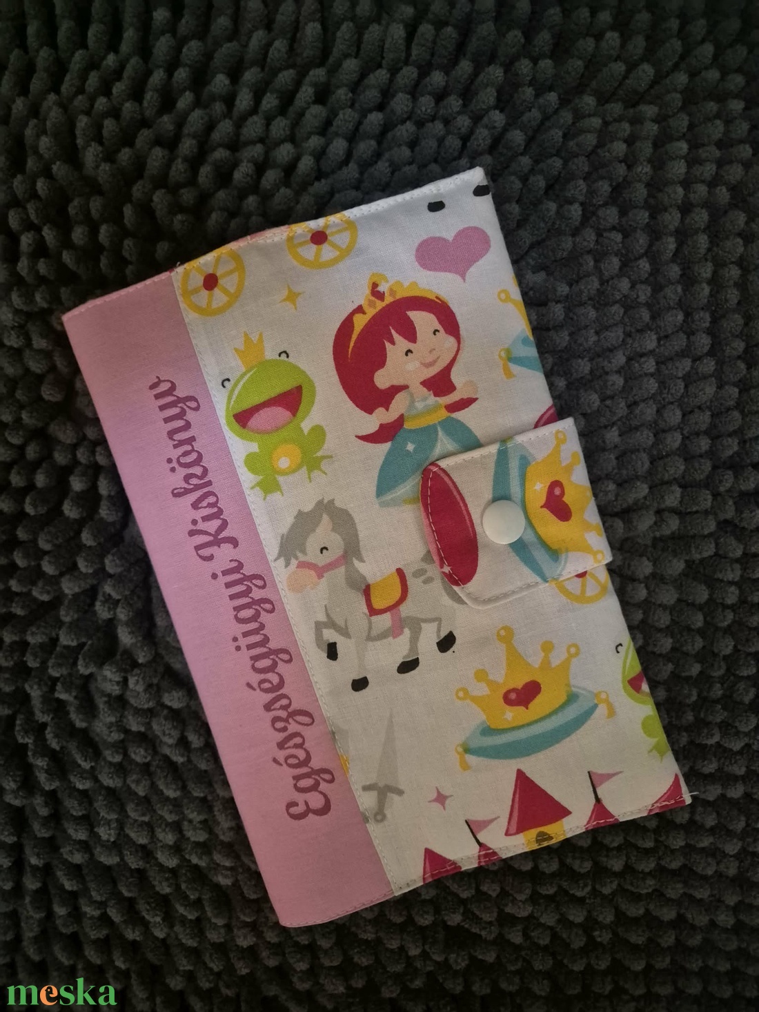 Egészségügyi kiskönyv borító - baba - mama - babaemlékek - egészségügyi kiskönyv borító - Meska.hu