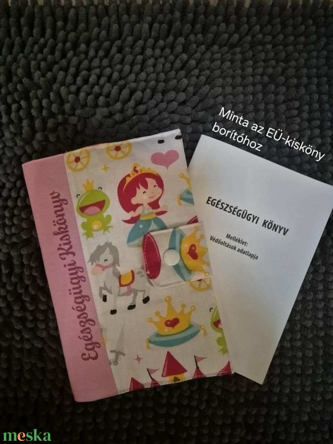 Egészségügyi kiskönyv borító - baba - mama - babaemlékek - egészségügyi kiskönyv borító - Meska.hu