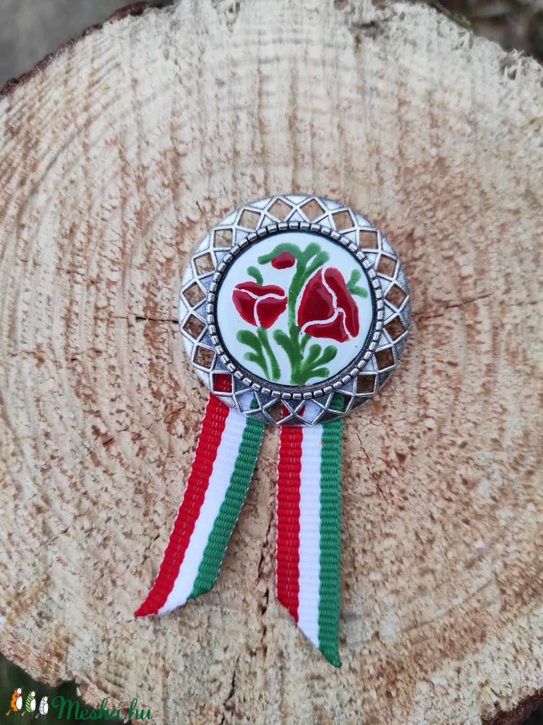 Kokárda - ékszer - ékszerszett - Meska.hu