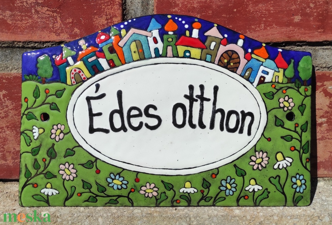 ,,Édes otthon tűzzománc tábla - otthon & életmód - babaszoba, gyerekszoba - gyerek névtábla - Meska.hu ,,Édes otthon tűzzománc tábla - otthon & életmód - babaszoba, gyerekszoba - gyerek névtábla - Meska.hu