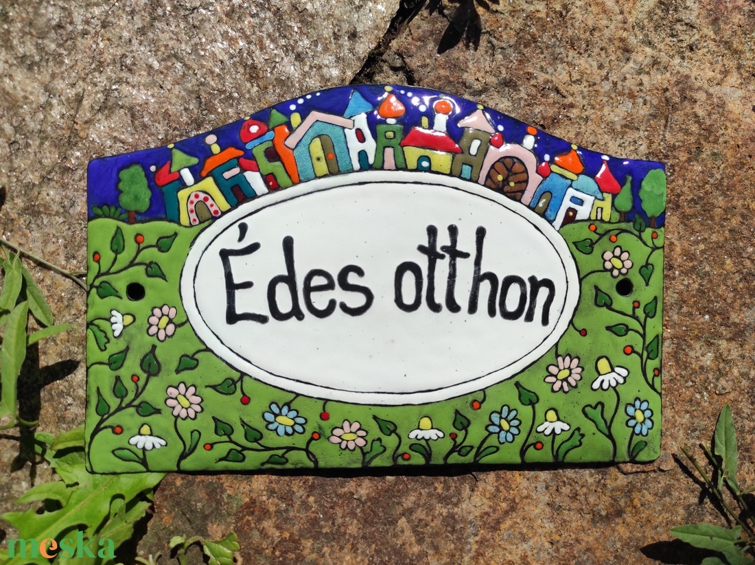 ,,Édes otthon tűzzománc tábla - otthon & életmód - babaszoba, gyerekszoba - gyerek névtábla - Meska.hu ,,Édes otthon tűzzománc tábla - otthon & életmód - babaszoba, gyerekszoba - gyerek névtábla - Meska.hu