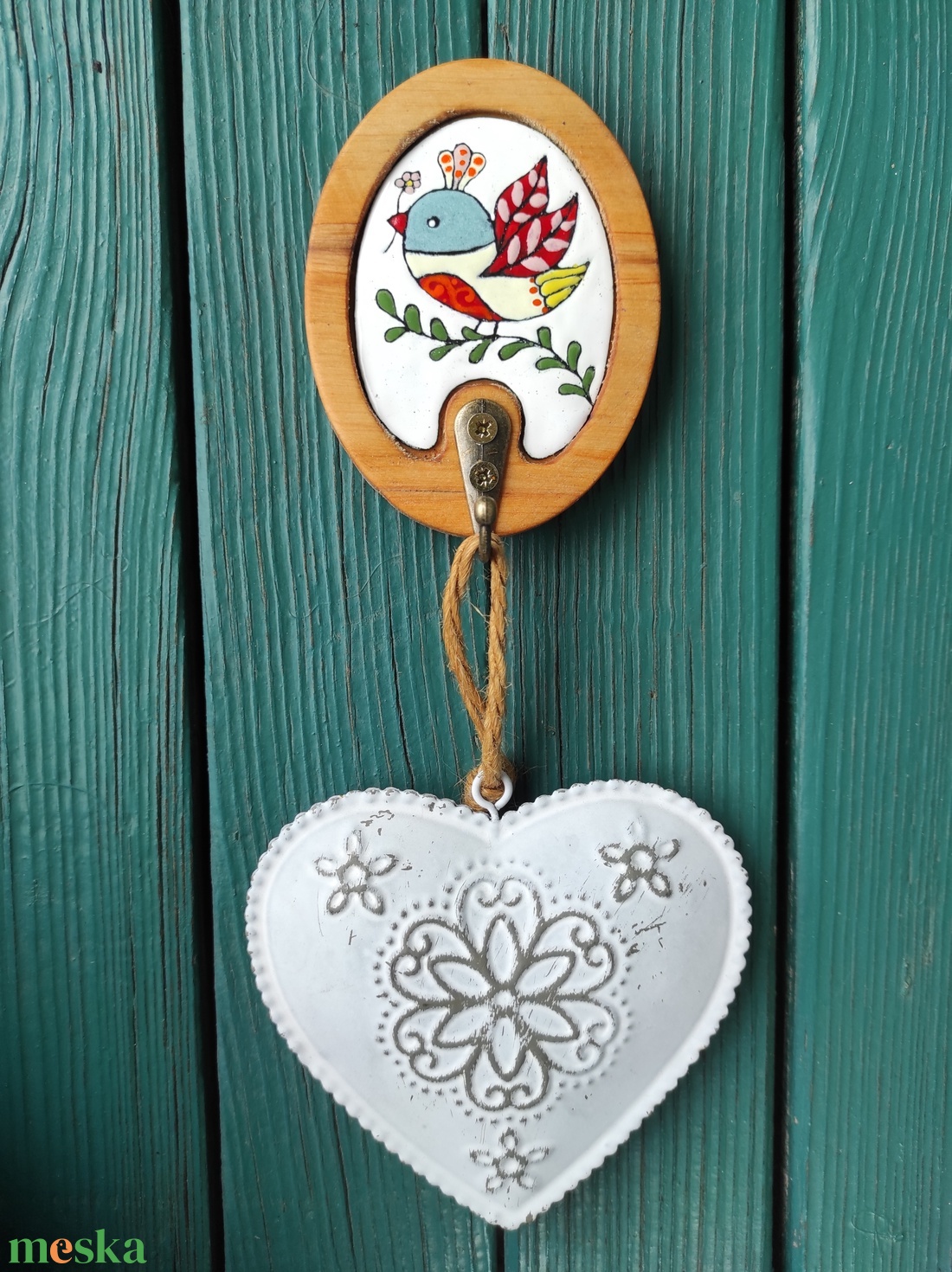 Száljj,szállj kismadár-ajtódísz akasztó - otthon & életmód - dekoráció - ajtó- és ablak dekoráció - ajtódísz & kopogtató - Meska.hu