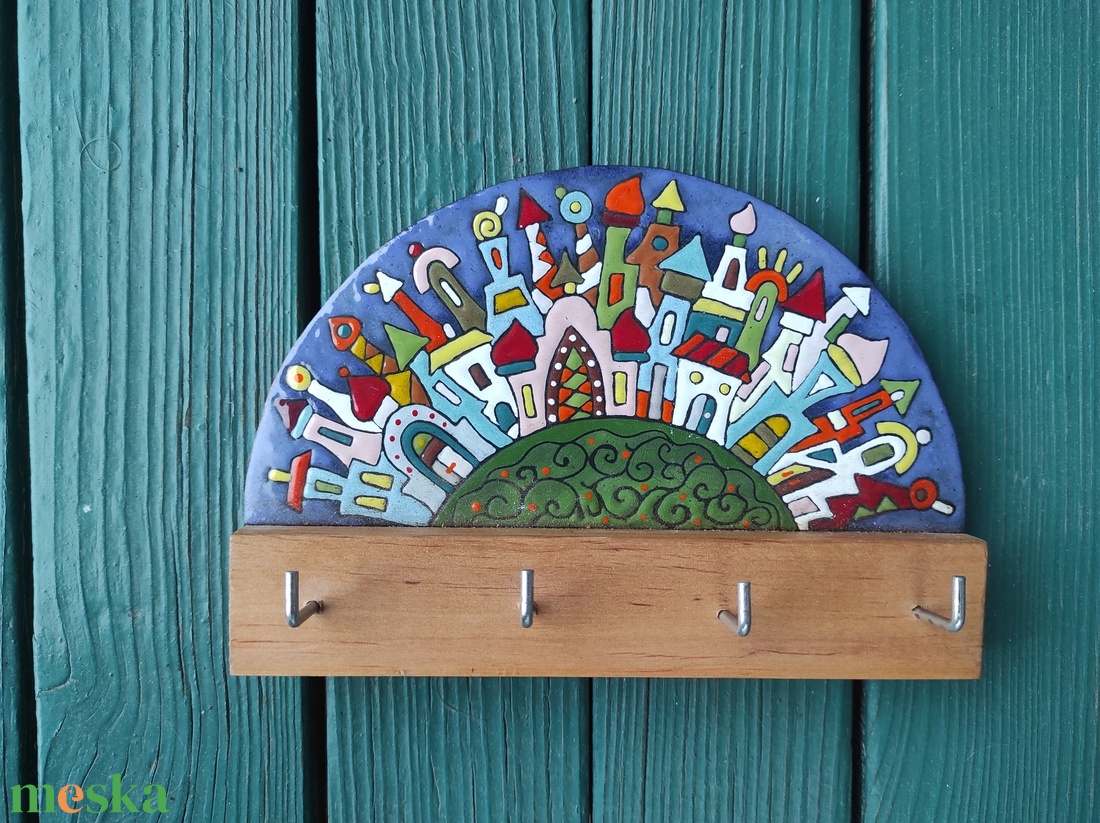Fali kulcsakasztó - otthon & életmód - dekoráció - fali és függő dekoráció - fali kulcstartó - Meska.hu