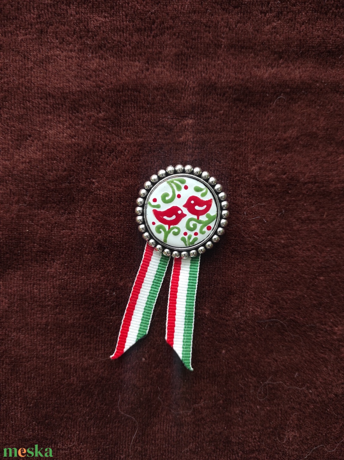 Kokárda - ékszer - kitűző és bross - Meska.hu