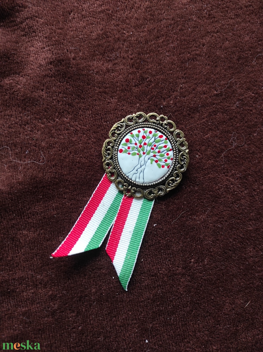 Kokárda - ékszer - kitűző és bross - Meska.hu
