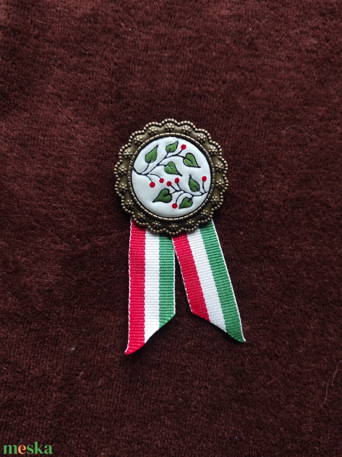 Kokárda - ékszer - kitűző és bross - Meska.hu
