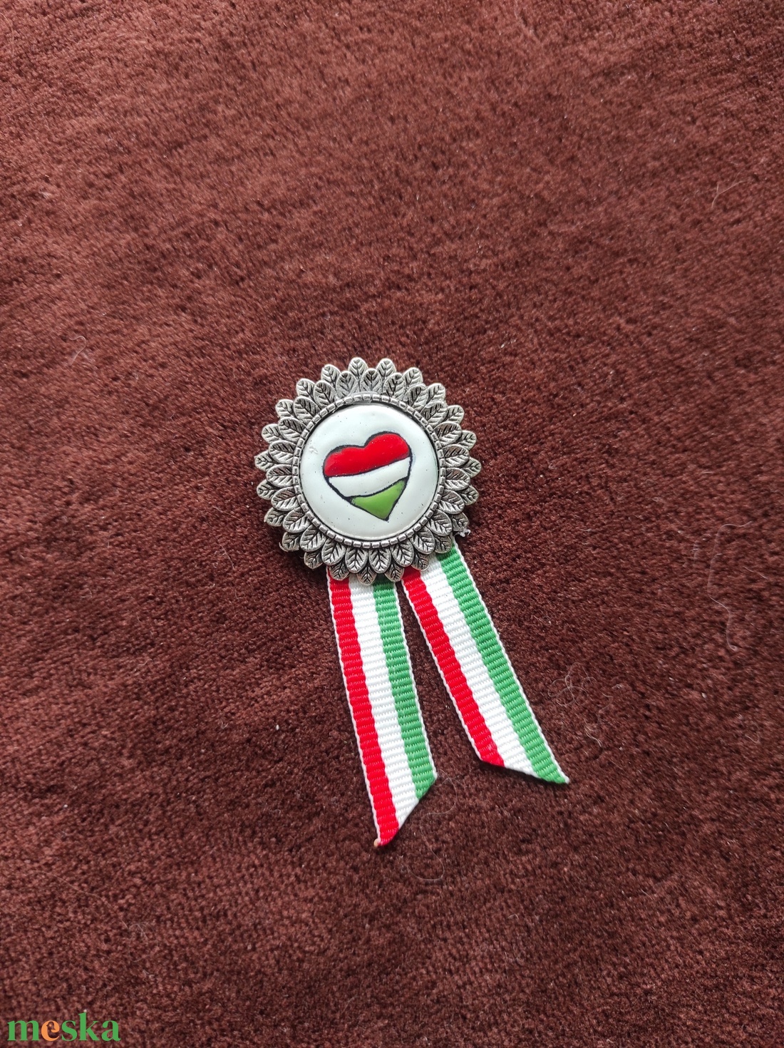 Kokárda - ékszer - kitűző és bross - Meska.hu