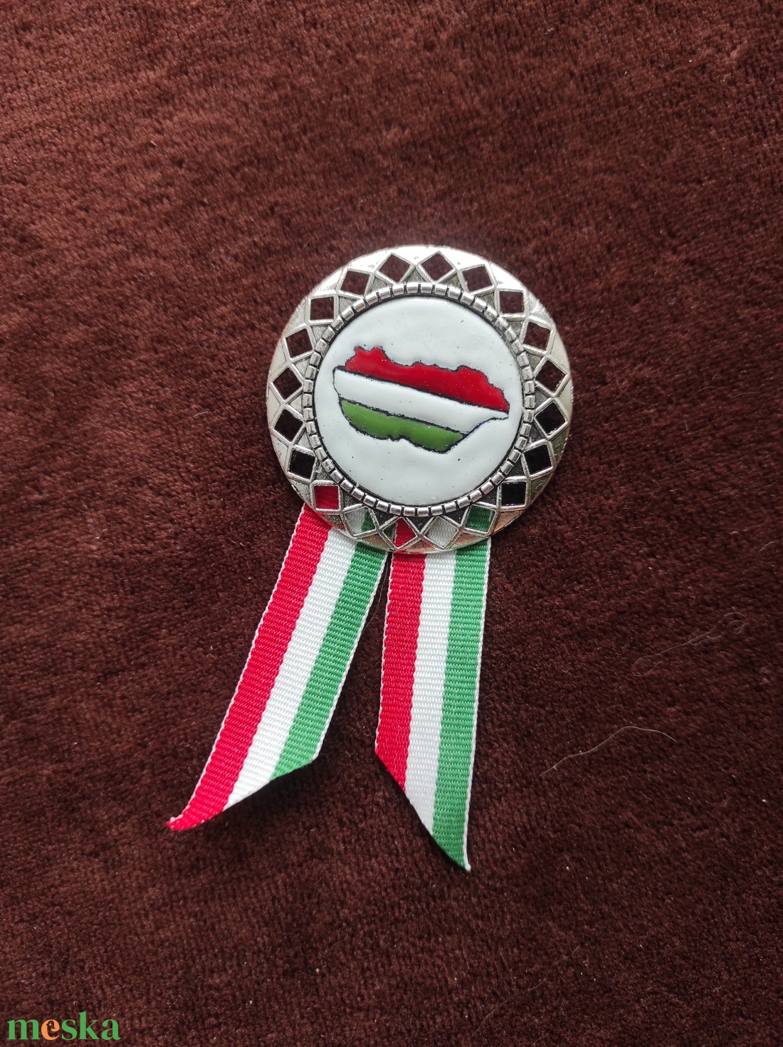 Kokárda - ékszer - kitűző és bross - Meska.hu