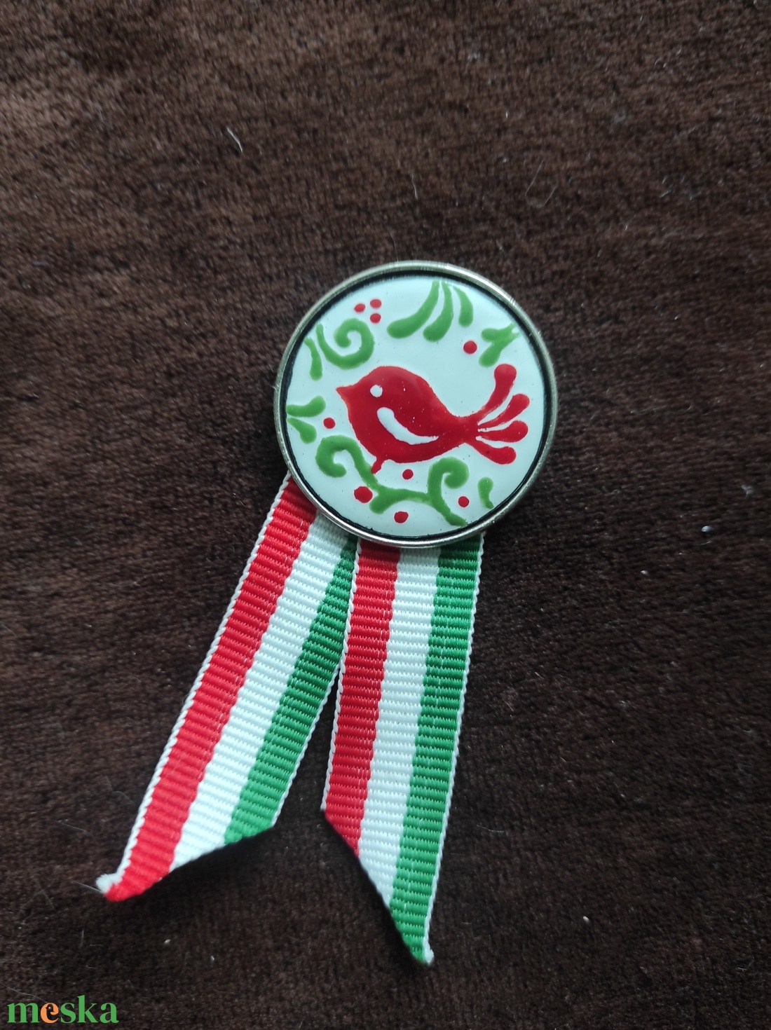 Kokárda,páros ajánlat - ékszer - kitűző és bross - Meska.hu