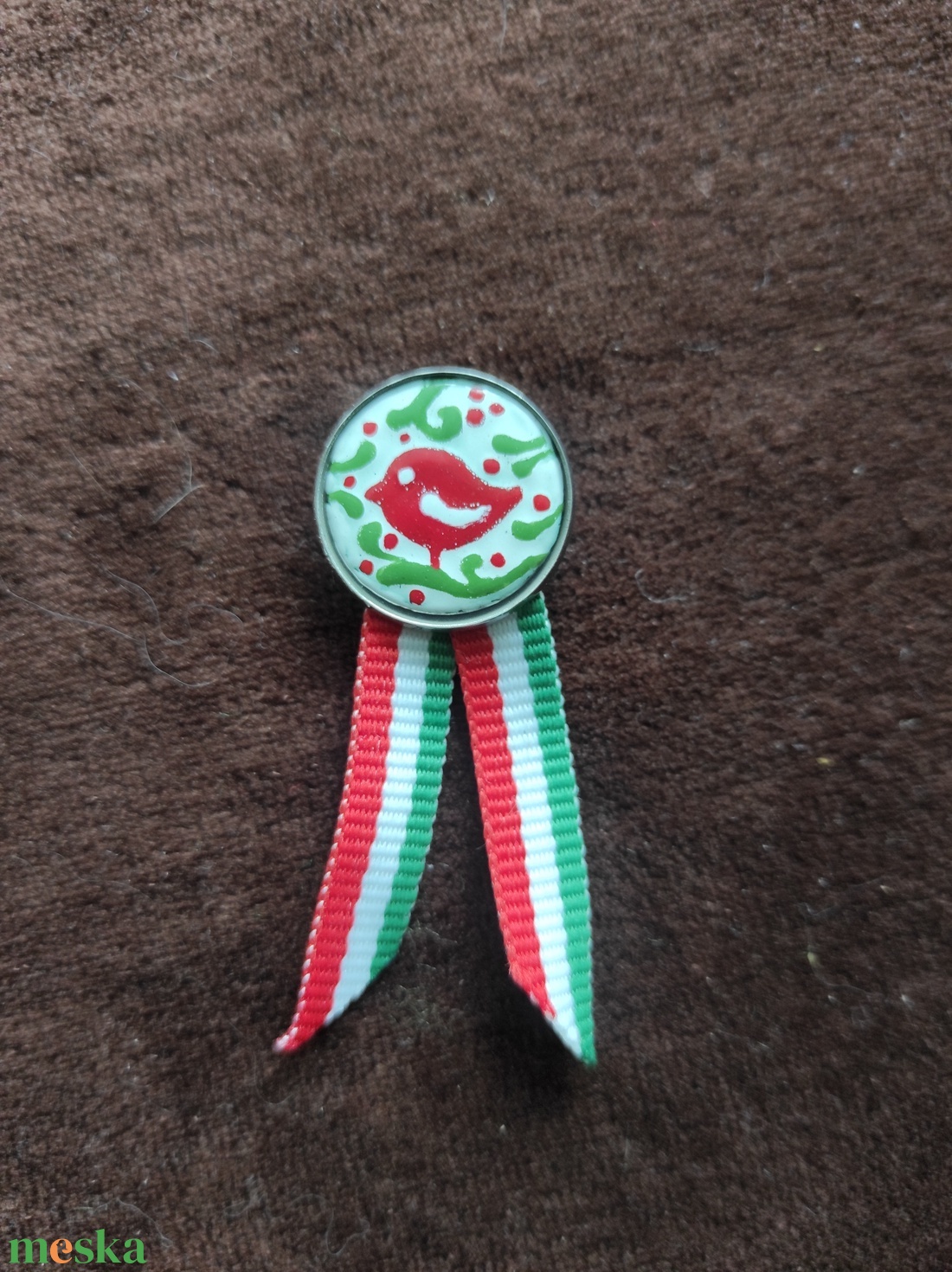 Kokárda,páros ajánlat - ékszer - kitűző és bross - Meska.hu