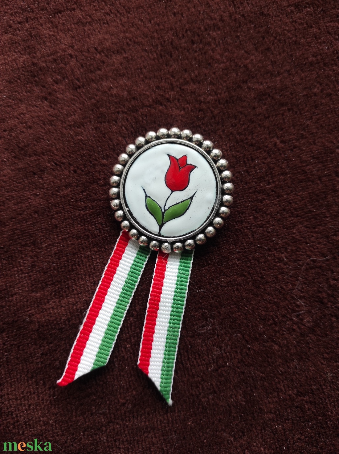 Kokárda - ékszer - kitűző és bross - Meska.hu