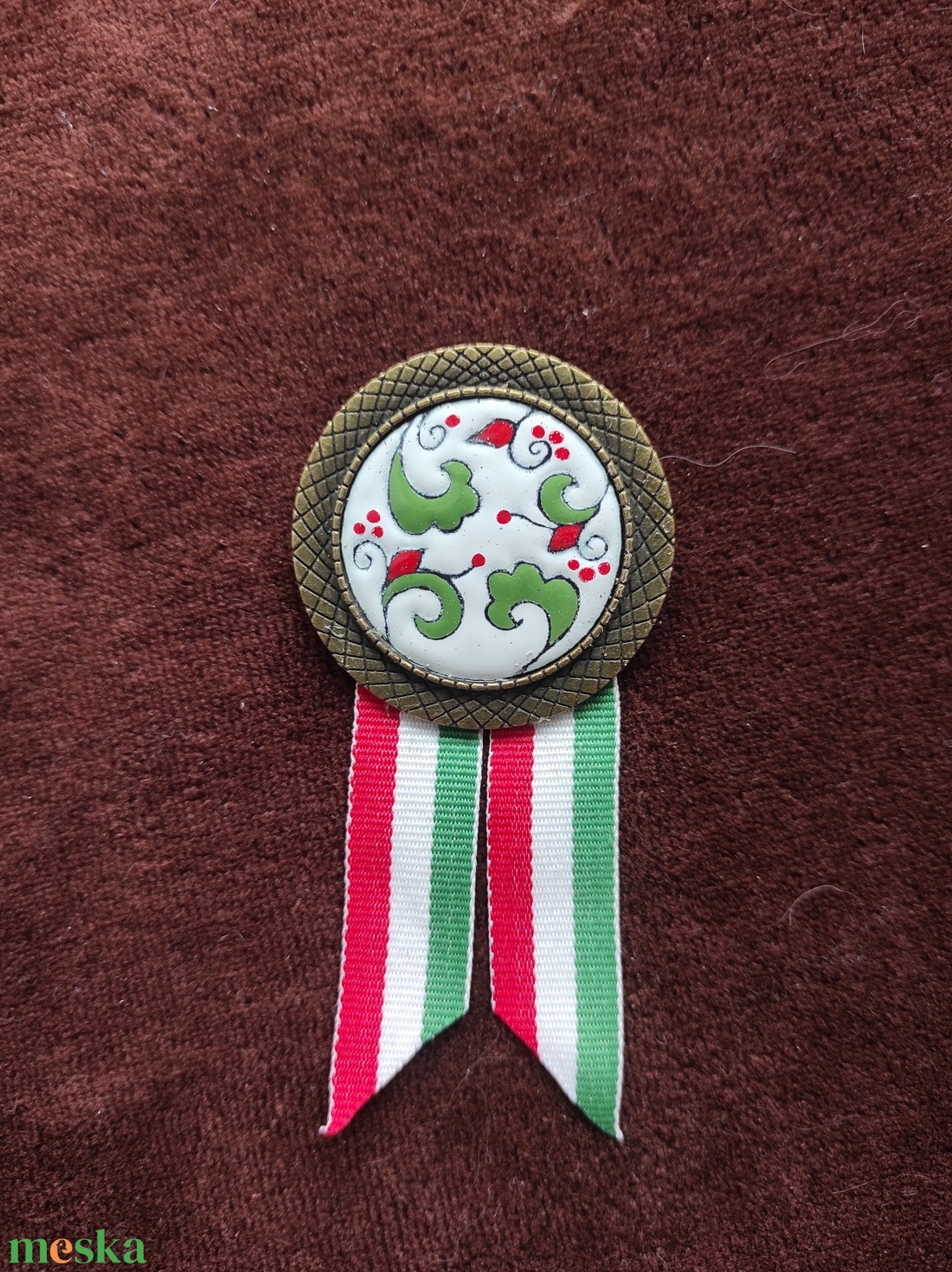 Kokárda - ékszer - kitűző és bross - Meska.hu