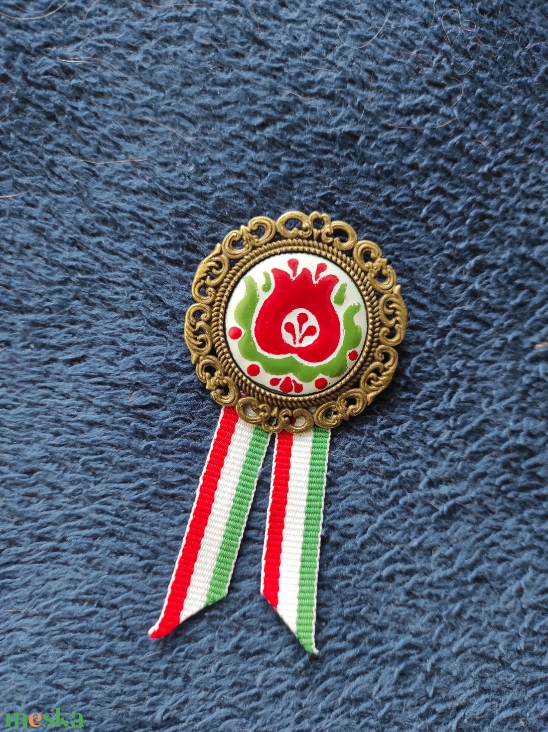 Kokárda - ékszer - kitűző és bross - Meska.hu