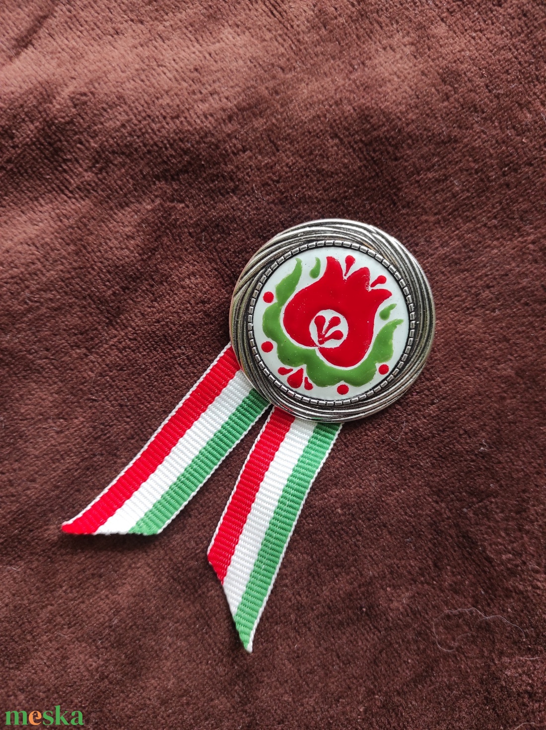 Kokárda - ékszer - kitűző és bross - Meska.hu