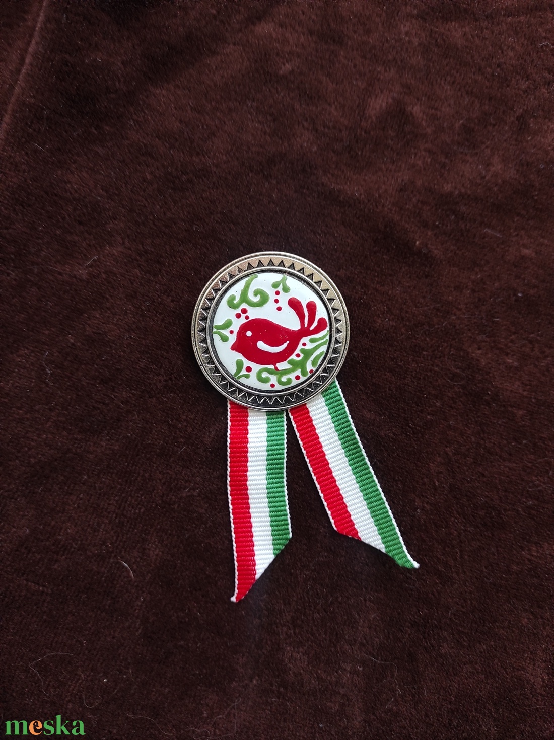 Kokárda - ékszer - kitűző és bross - Meska.hu