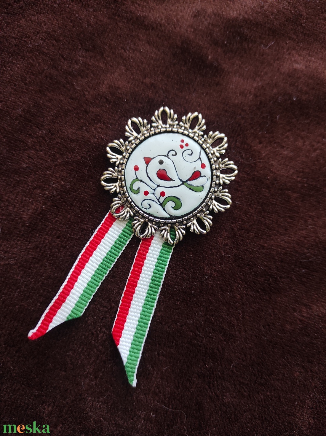 Kokárda - ékszer - kitűző és bross - Meska.hu