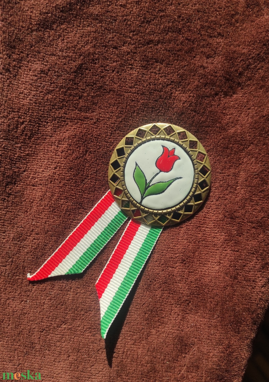 Kokárda - ékszer - kitűző és bross - Meska.hu