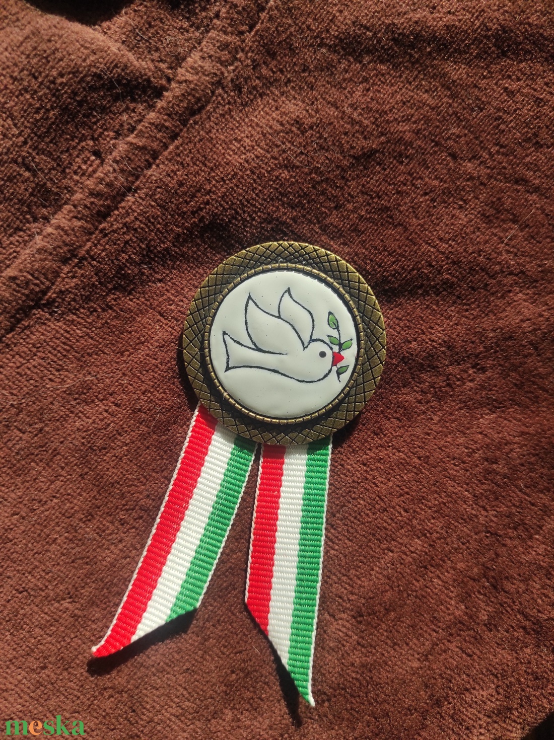 Kokárda - ékszer - kitűző és bross - Meska.hu