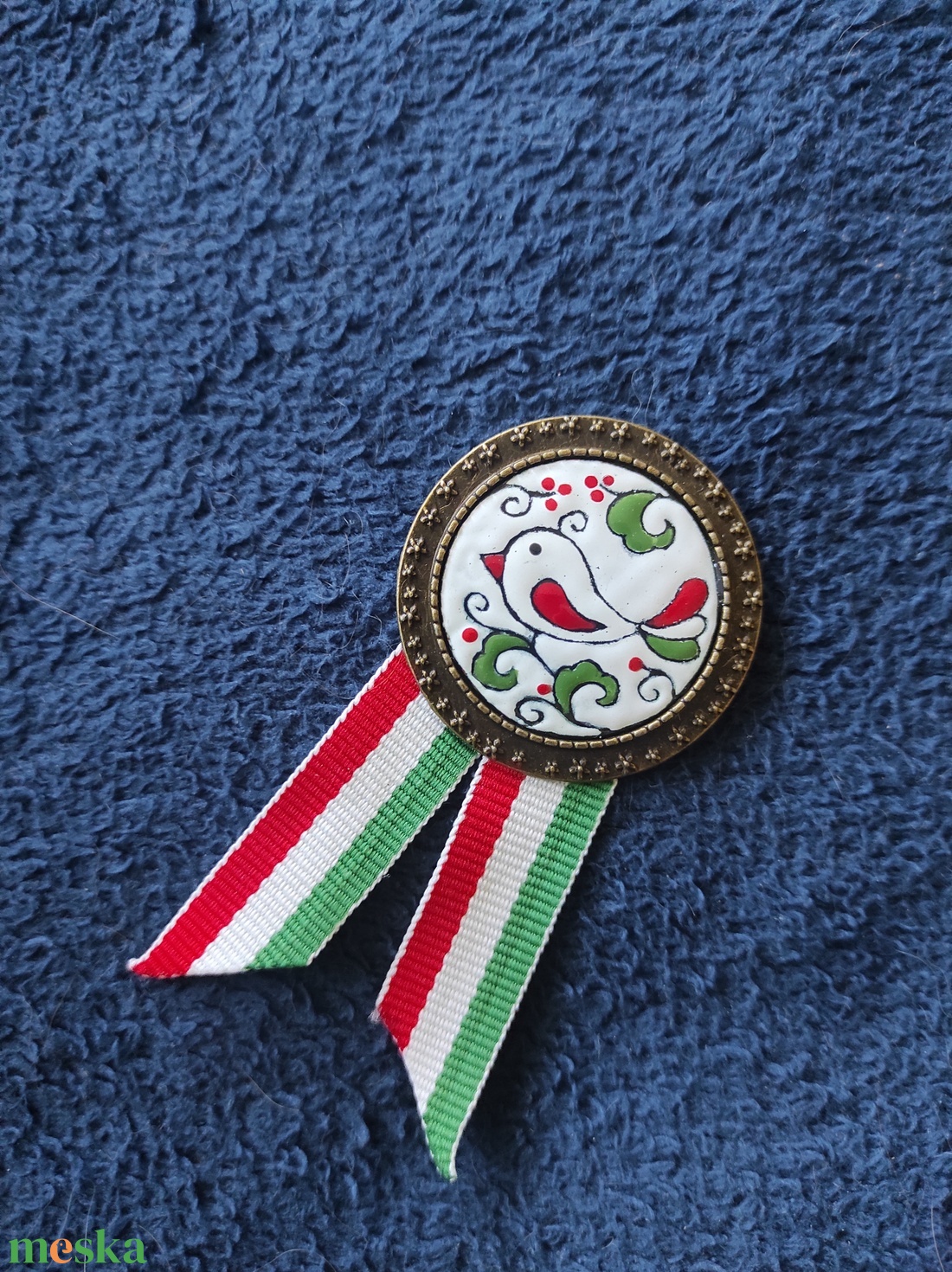 Kokárda - ékszer - kitűző és bross - Meska.hu
