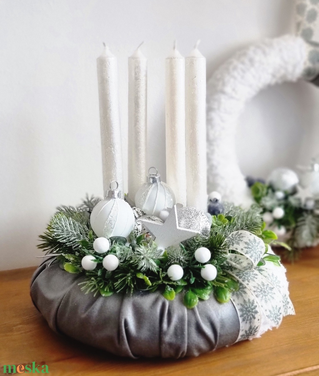 Adventi szett - karácsony - adventi díszek - adventi koszorú - Meska.hu