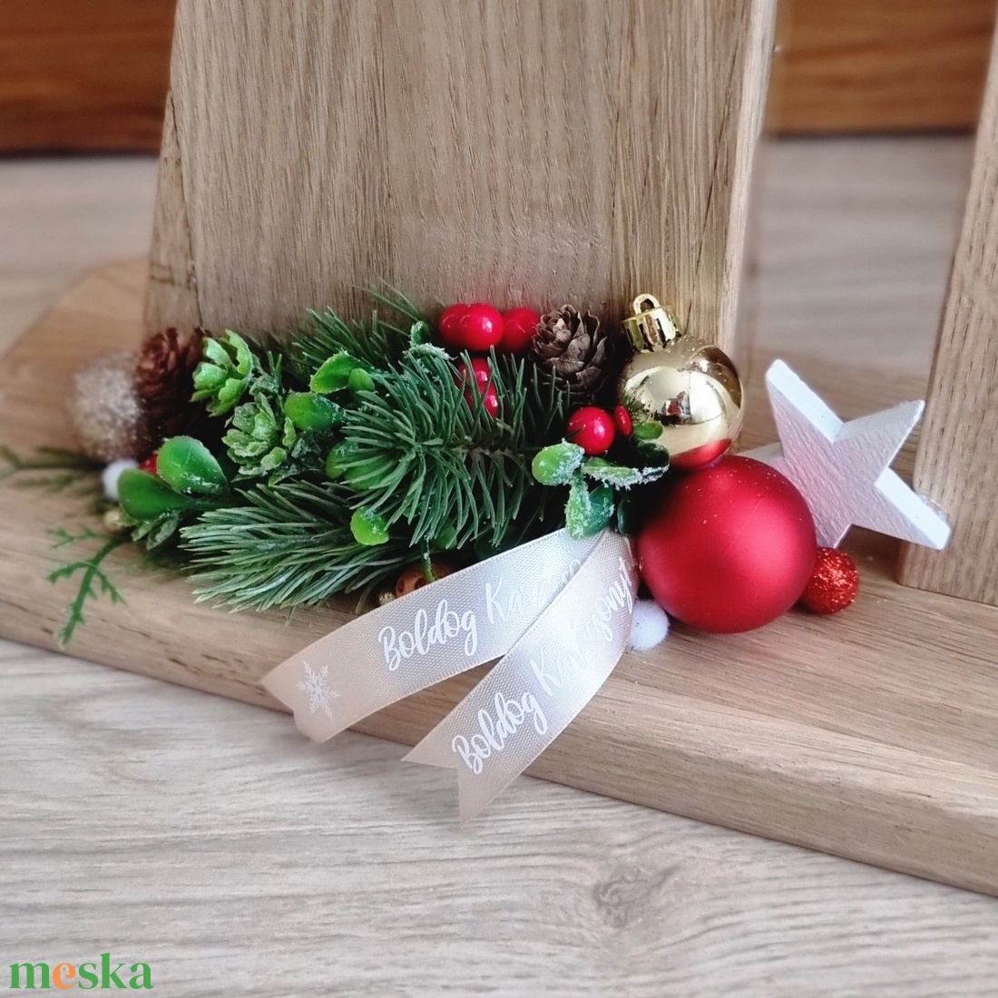 Karácsonyi lakásdekor - karácsony - karácsonyi lakásdekoráció - karácsonyi fénydekoráció - Meska.hu