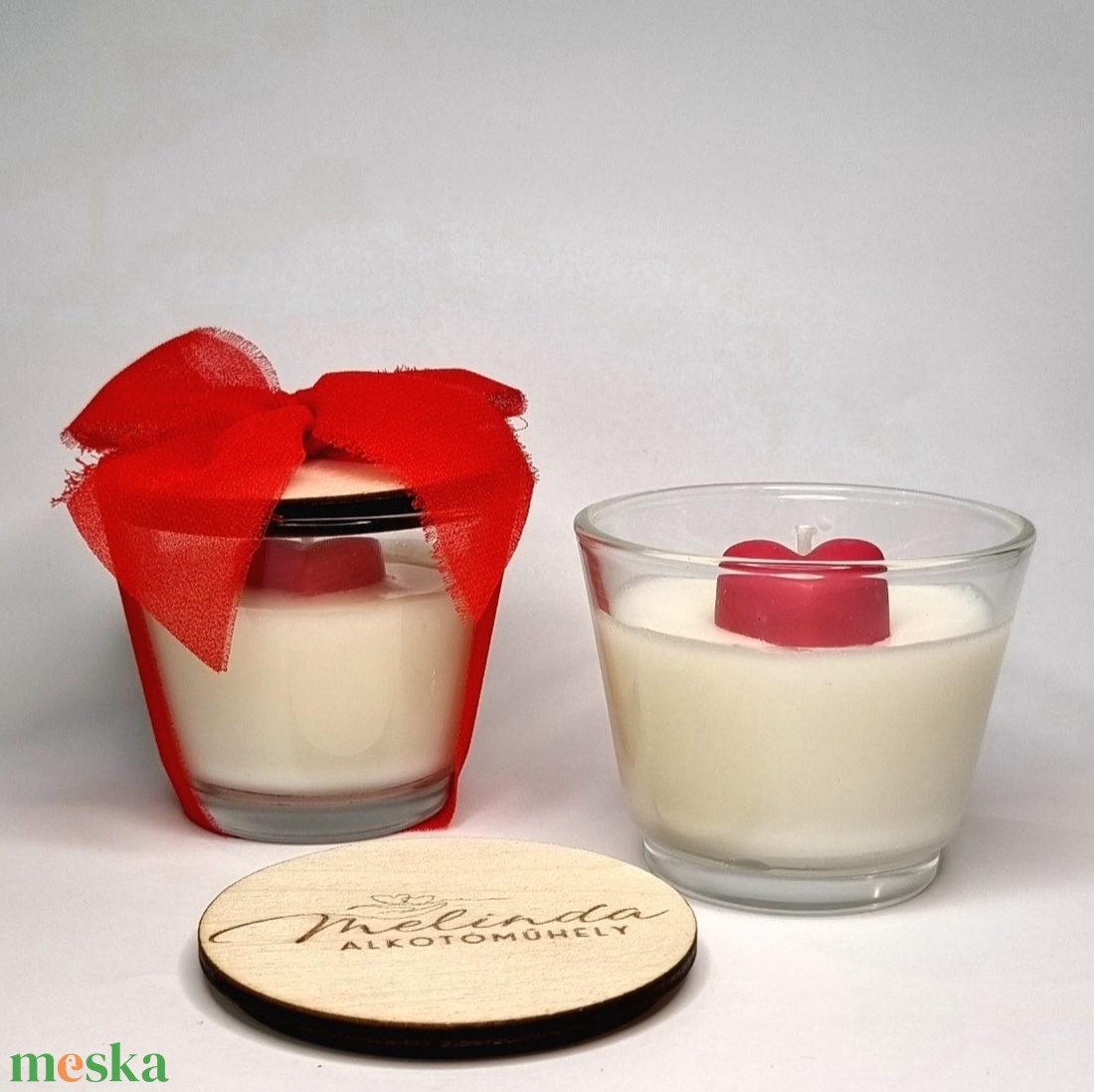 Titkos üzenet - szójaviasz gyertya - otthon & életmód - gyertya, illat, aroma - aromalámpa - Meska.hu