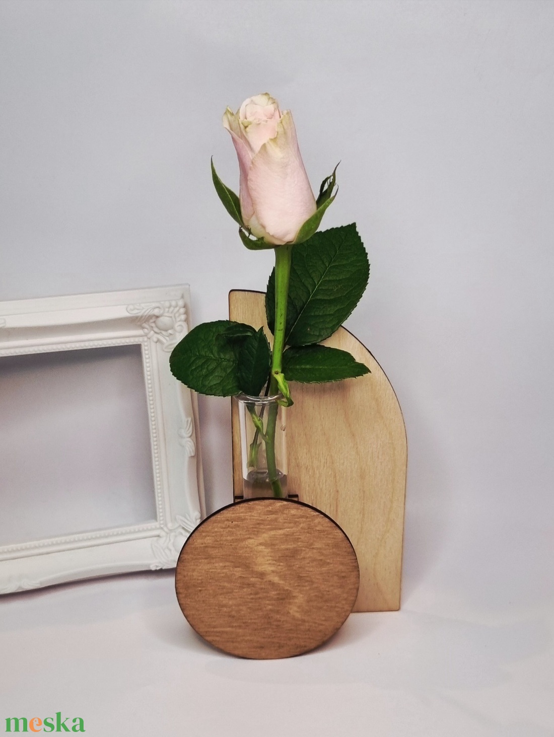 Lézervágott design váza - otthon & életmód - virágdekoráció - virágtartó - váza - Meska.hu