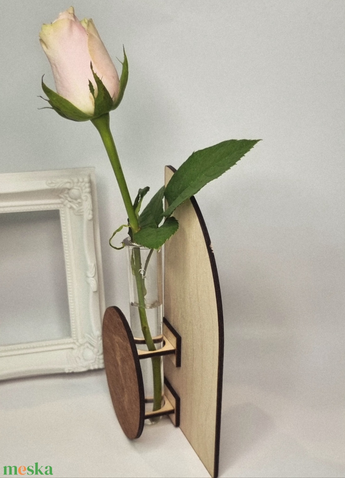 Lézervágott design váza - otthon & életmód - virágdekoráció - virágtartó - váza - Meska.hu