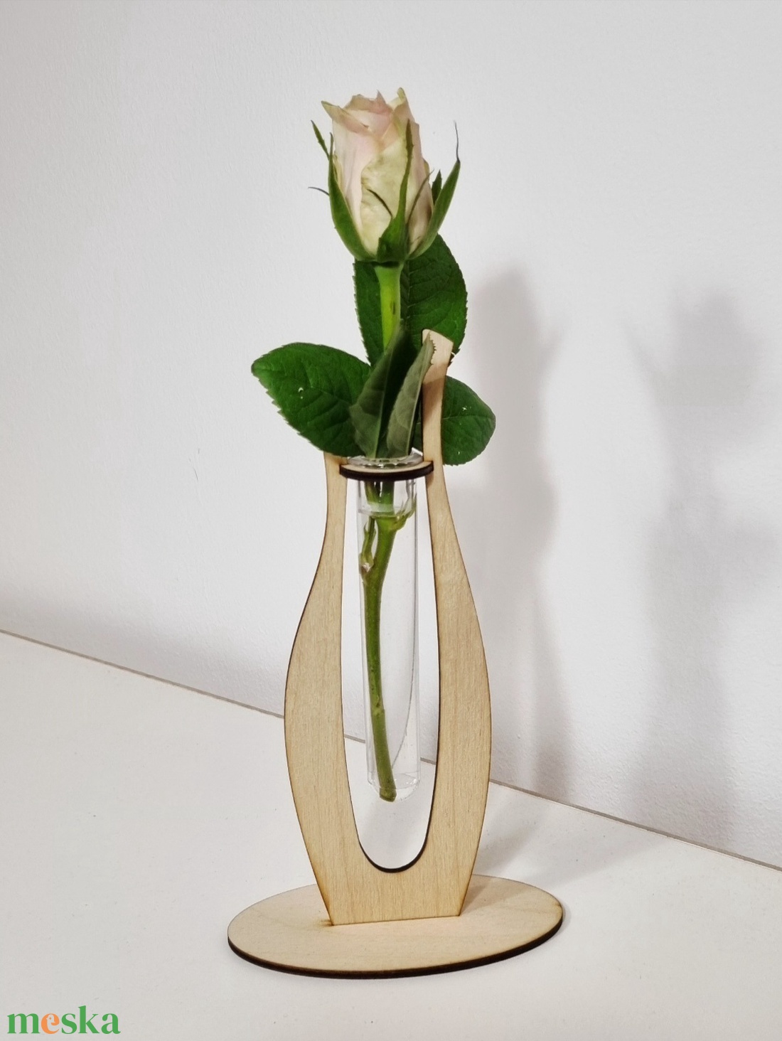 Lézervágott talpas váza - otthon & életmód - virágdekoráció - virágtartó - váza - Meska.hu