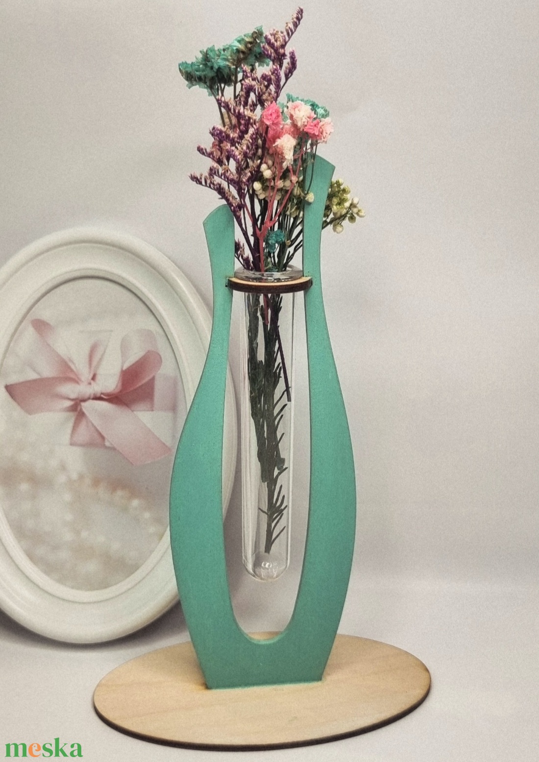 Lézervágott talpas váza - otthon & életmód - virágdekoráció - virágtartó - váza - Meska.hu