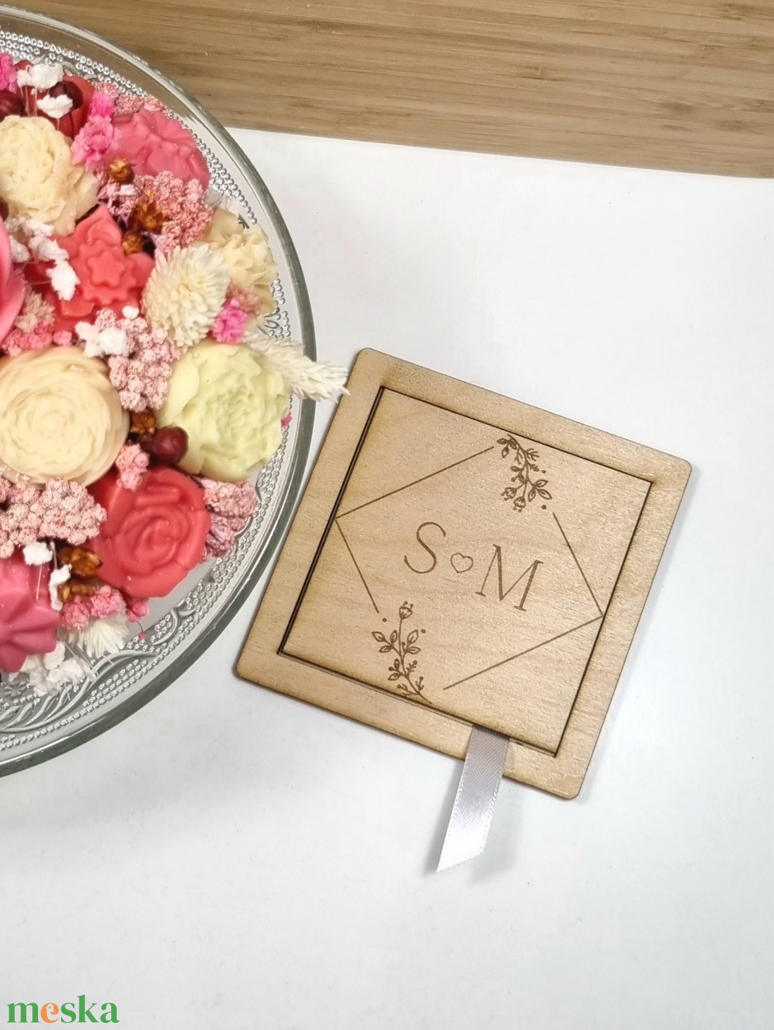 Fa esküvői meghívó � lézervágott és gravírozott, kétlapos kivitelben - esküvő - meghívó & kártya - meghívó - Meska.hu