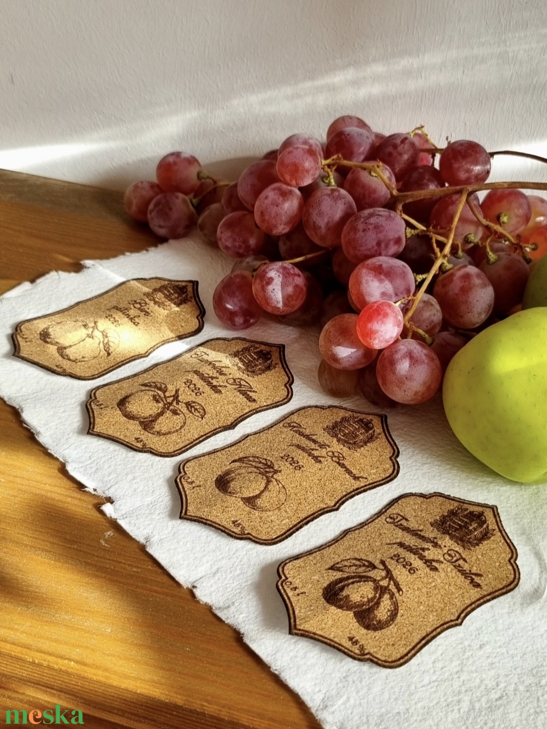 Pálinkás üveg címke  - otthon & életmód - konyhafelszerelés, tálalás - tálalás - pálinkás poharak, szettek - Meska.hu