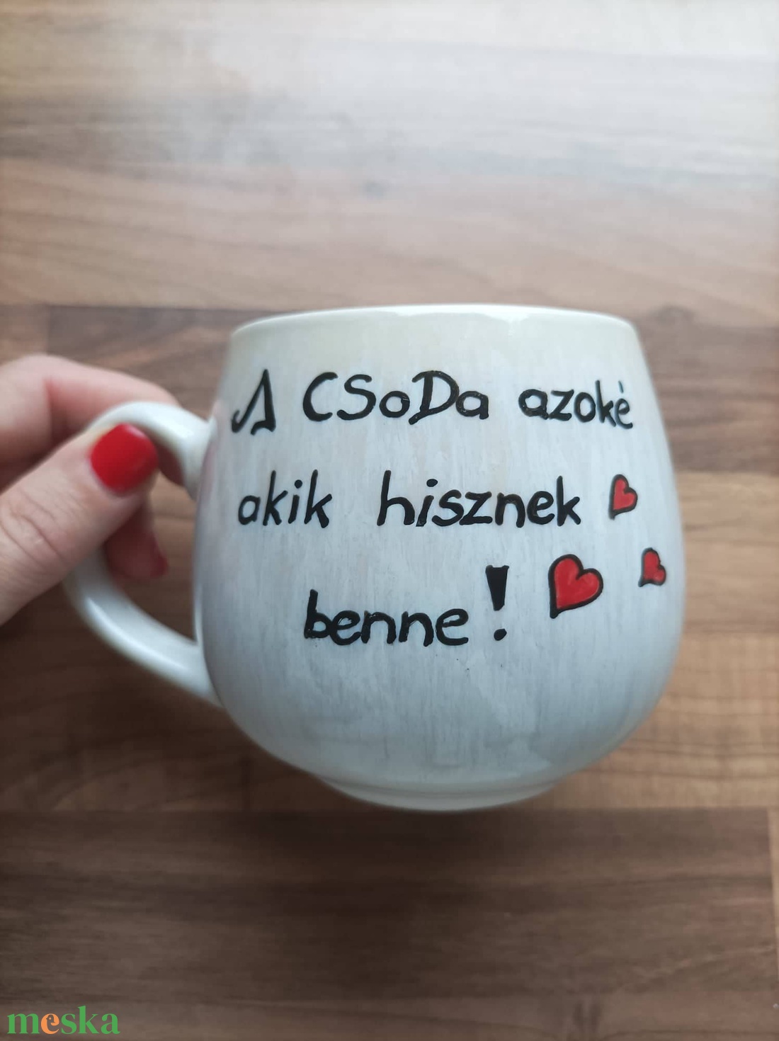 Karácsonyi bögre - karácsony - mikulás - mikulás ajándékok - Meska.hu