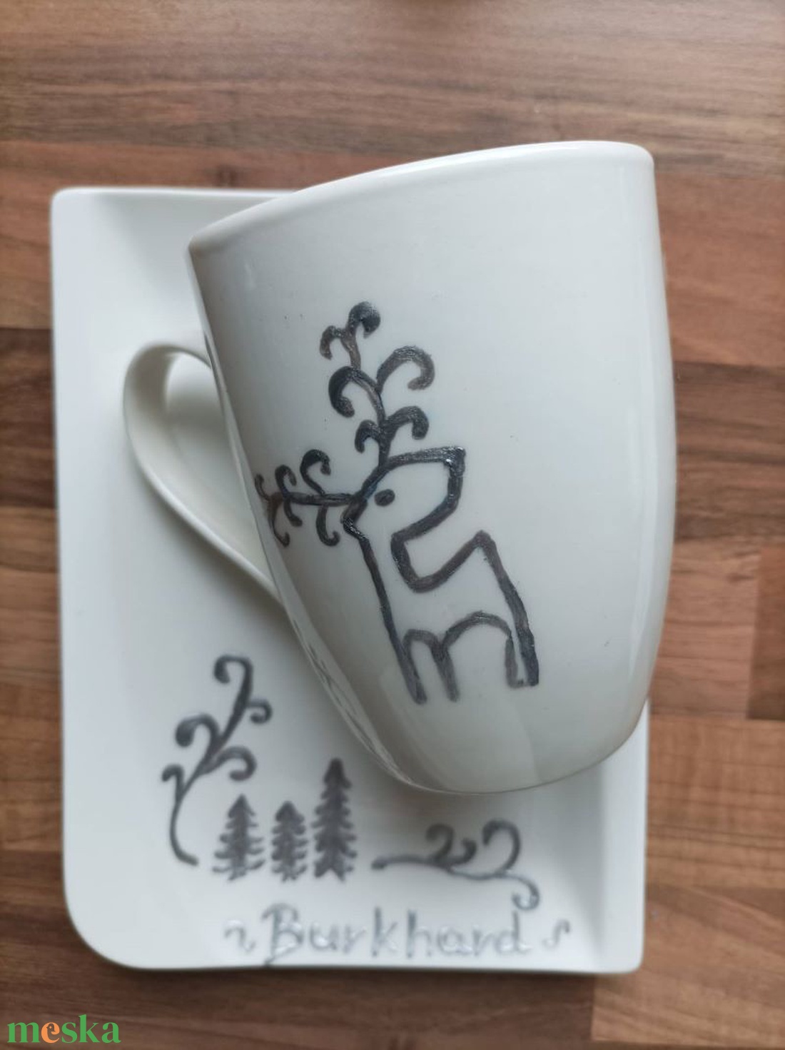 Karácsonyi bögre - karácsony - mikulás - mikulás ajándékok - Meska.hu