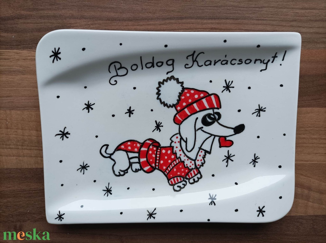 Tacskós tányér megrendelésre - karácsony - karácsonyi lakásdekoráció - karácsonyi lakásdíszek - Meska.hu Tacskós tányér megrendelésre - karácsony - karácsonyi lakásdekoráció - karácsonyi lakásdíszek - Meska.hu