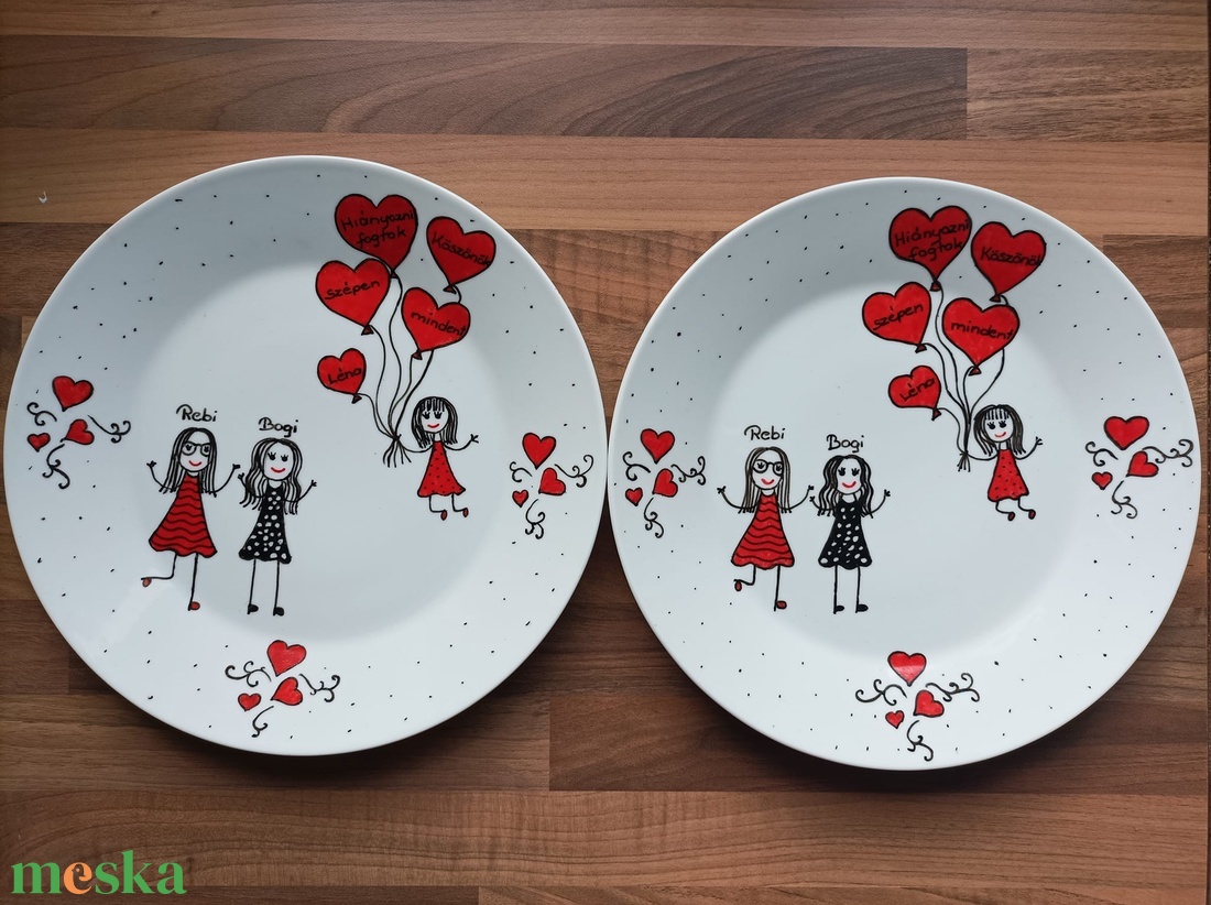 ovis ballagásra, búcsúztatóra készült sütis tányér óvónéninek dadus néninek - otthon & életmód - konyhafelszerelés, tálalás - tálalás - kínálótál - Meska.hu