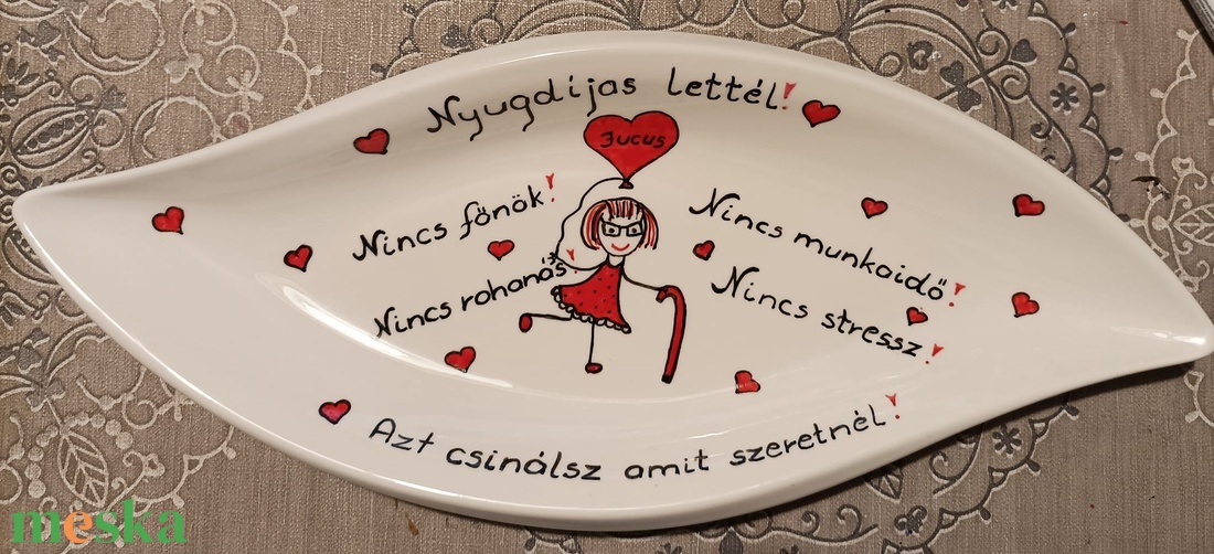 kínáló tál házavatóra - otthon & életmód - konyhafelszerelés, tálalás - tálalás - kínálótál - Meska.hu