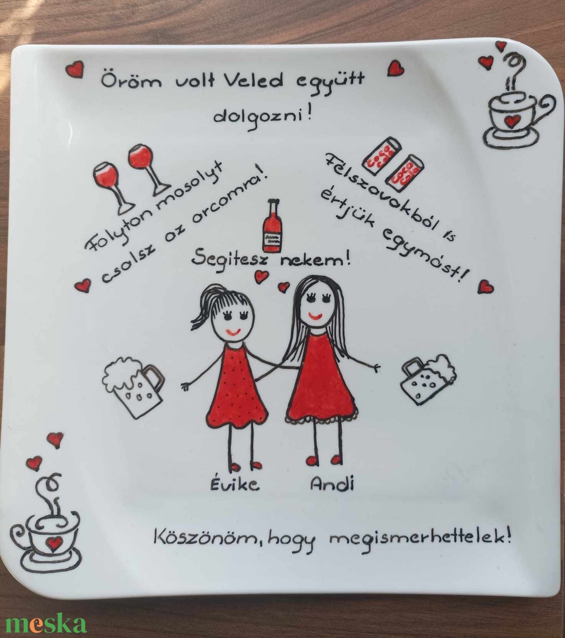 Búcsúajándék kollégáknak, barátnőknek sütis tál, kínálótál - otthon & életmód - konyhafelszerelés, tálalás - tálalás - kínálótál - Meska.hu Búcsúajándék kollégáknak, barátnőknek sütis tál, kínálótál - otthon & életmód - konyhafelszerelés, tálalás - tálalás - kínálótál - Meska.hu
