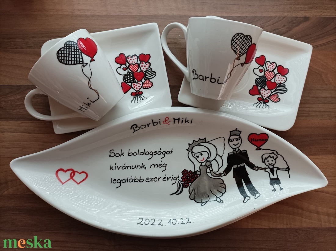 esküvői szett- pénzátadó - esküvő - emlék & ajándék - nászajándék - esküvői pénzátadó képkeret - Meska.hu